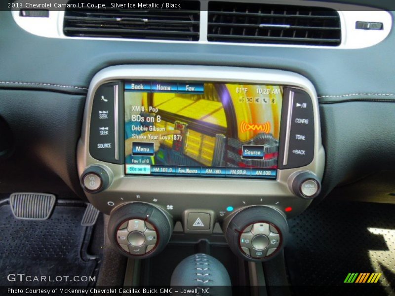 Controls of 2013 Camaro LT Coupe