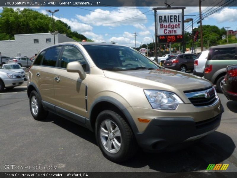 Golden Cashmere / Tan 2008 Saturn VUE XE 3.5 AWD