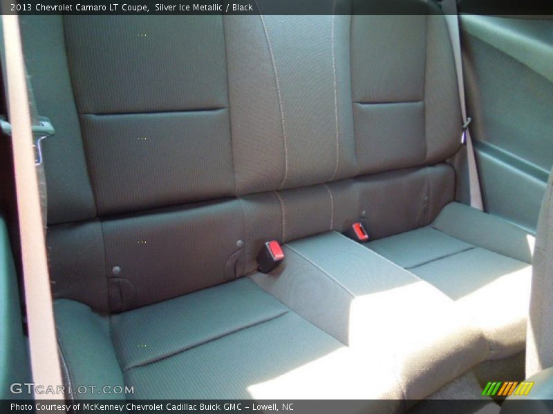 Rear Seat of 2013 Camaro LT Coupe