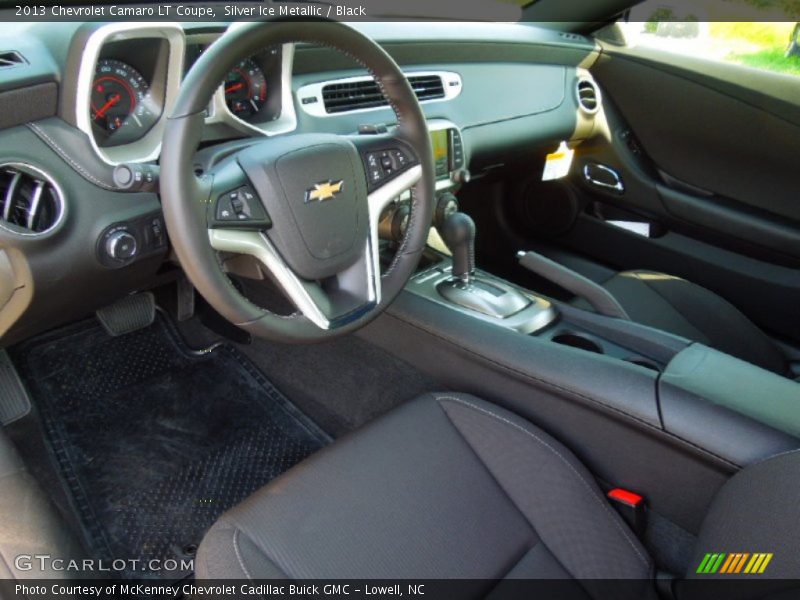 Black Interior - 2013 Camaro LT Coupe 