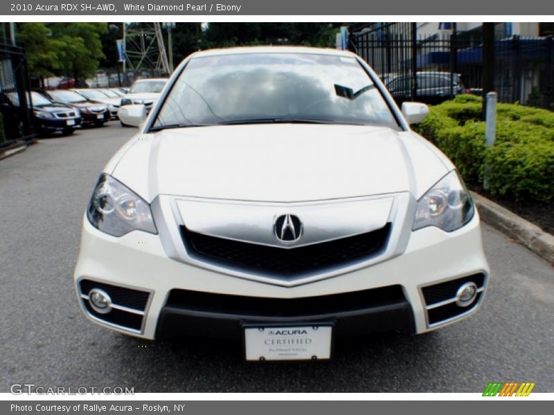 White Diamond Pearl / Ebony 2010 Acura RDX SH-AWD
