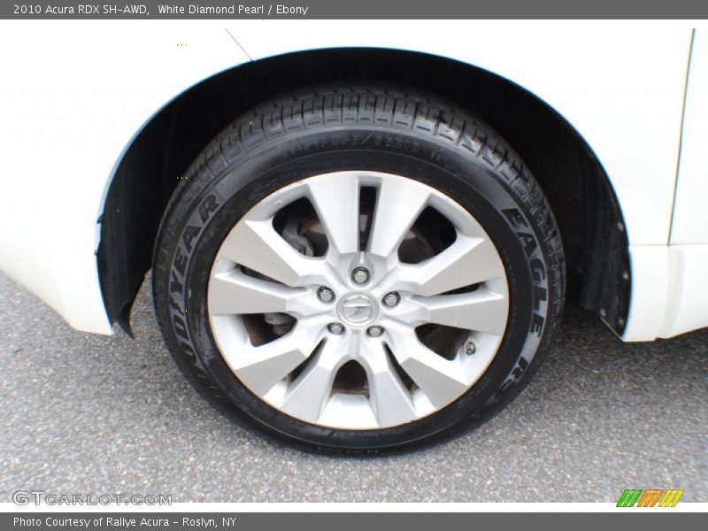 White Diamond Pearl / Ebony 2010 Acura RDX SH-AWD