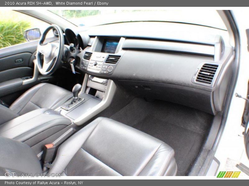 White Diamond Pearl / Ebony 2010 Acura RDX SH-AWD