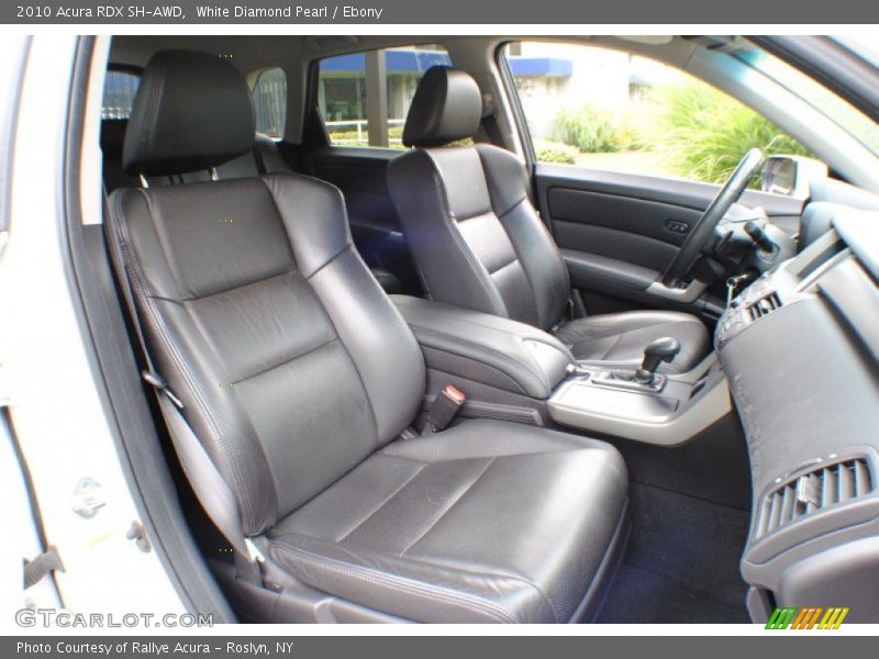 White Diamond Pearl / Ebony 2010 Acura RDX SH-AWD