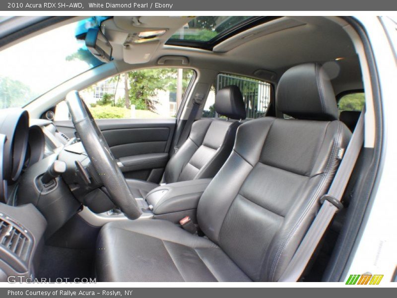 White Diamond Pearl / Ebony 2010 Acura RDX SH-AWD