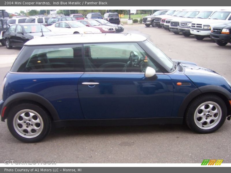 Indi Blue Metallic / Panther Black 2004 Mini Cooper Hardtop