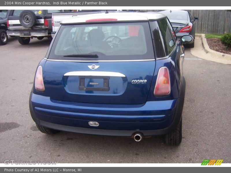 Indi Blue Metallic / Panther Black 2004 Mini Cooper Hardtop