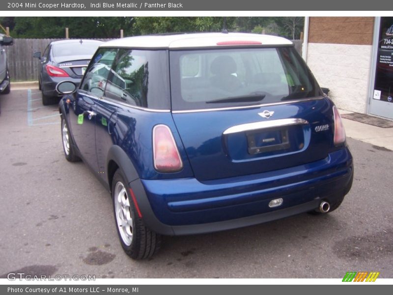 Indi Blue Metallic / Panther Black 2004 Mini Cooper Hardtop