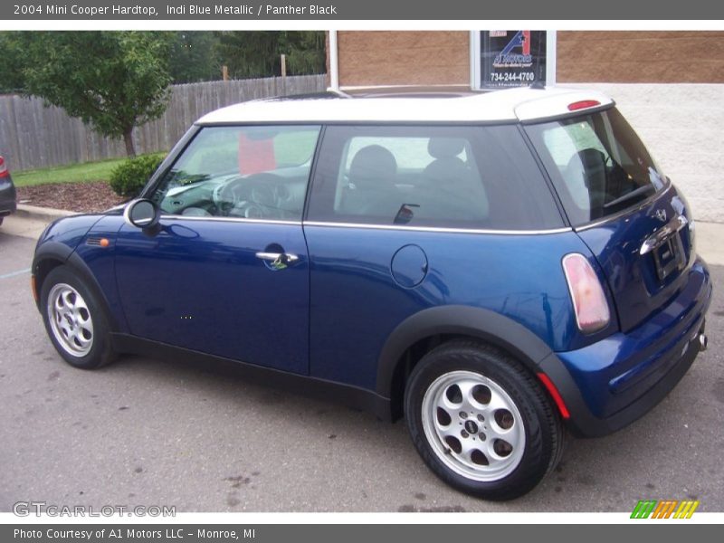 Indi Blue Metallic / Panther Black 2004 Mini Cooper Hardtop