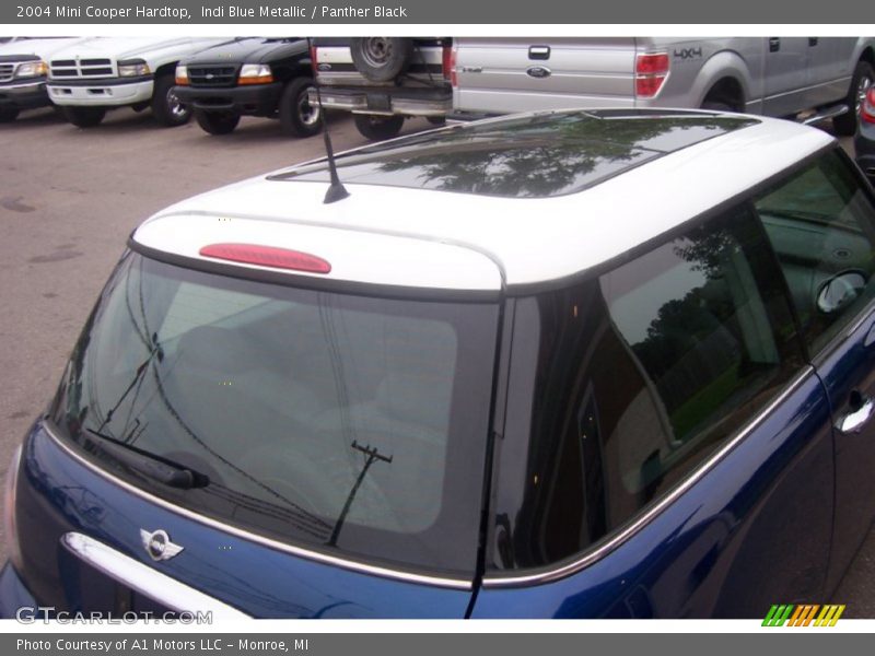 Indi Blue Metallic / Panther Black 2004 Mini Cooper Hardtop