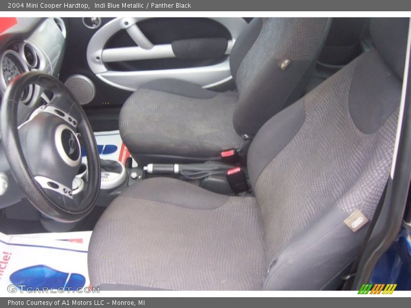 Indi Blue Metallic / Panther Black 2004 Mini Cooper Hardtop