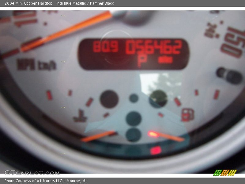 Indi Blue Metallic / Panther Black 2004 Mini Cooper Hardtop
