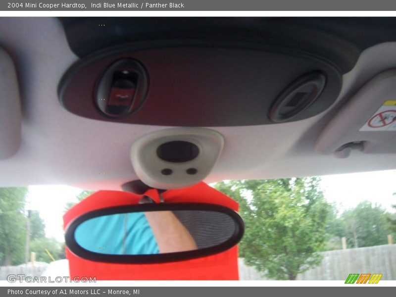 Indi Blue Metallic / Panther Black 2004 Mini Cooper Hardtop