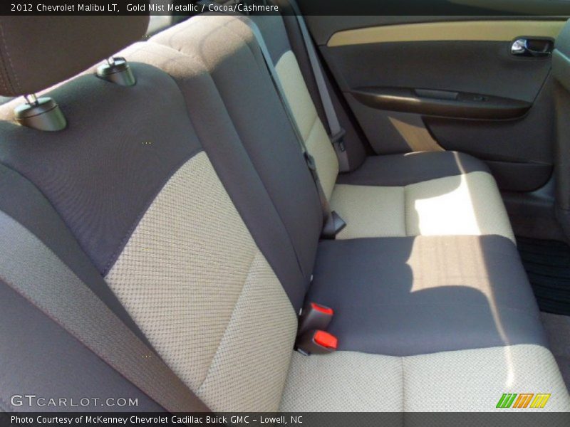 Gold Mist Metallic / Cocoa/Cashmere 2012 Chevrolet Malibu LT