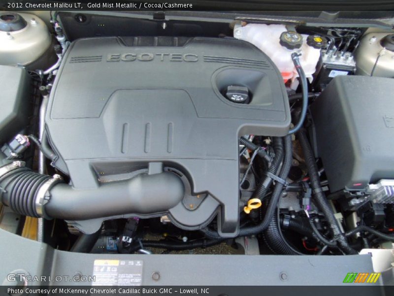 Gold Mist Metallic / Cocoa/Cashmere 2012 Chevrolet Malibu LT