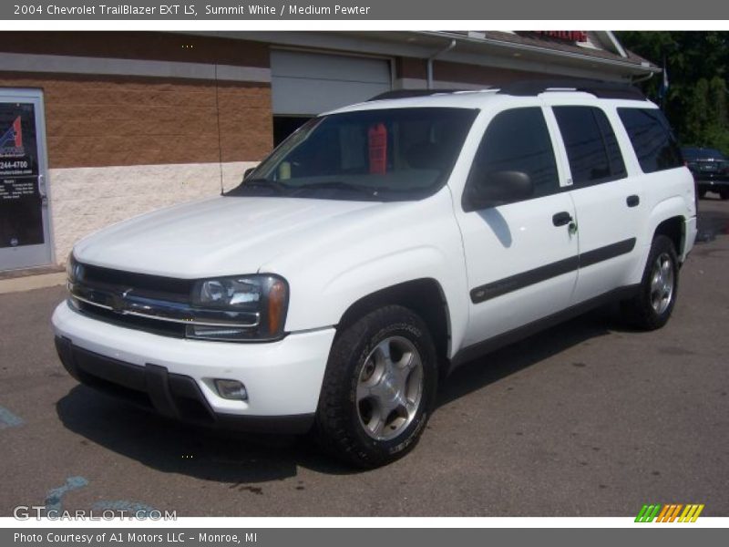 Summit White / Medium Pewter 2004 Chevrolet TrailBlazer EXT LS