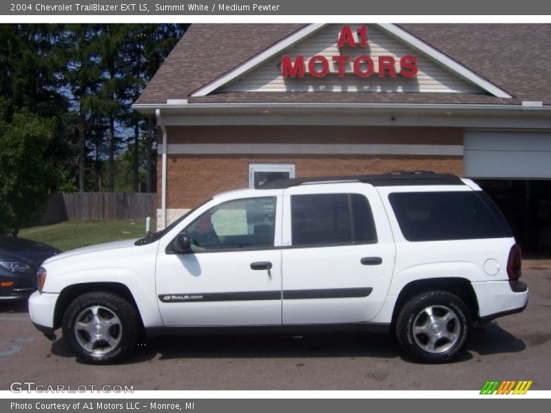 Summit White / Medium Pewter 2004 Chevrolet TrailBlazer EXT LS