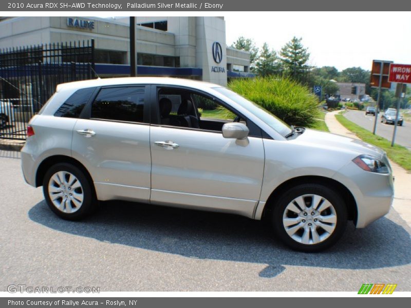 Palladium Silver Metallic / Ebony 2010 Acura RDX SH-AWD Technology