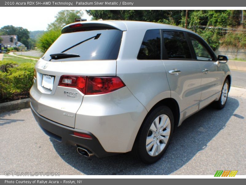 Palladium Silver Metallic / Ebony 2010 Acura RDX SH-AWD Technology