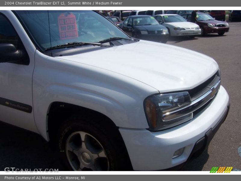 Summit White / Medium Pewter 2004 Chevrolet TrailBlazer EXT LS