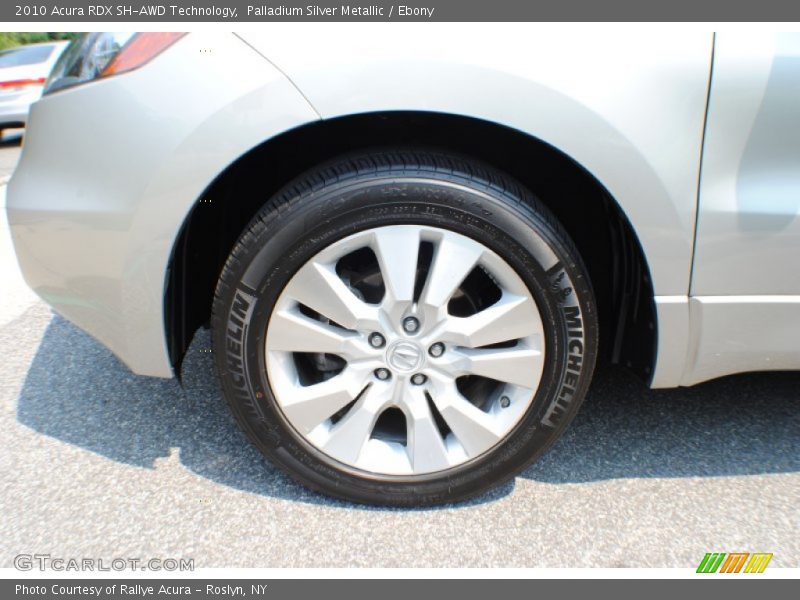 Palladium Silver Metallic / Ebony 2010 Acura RDX SH-AWD Technology