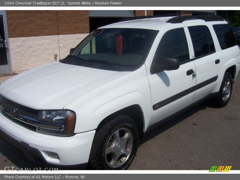 Summit White / Medium Pewter 2004 Chevrolet TrailBlazer EXT LS