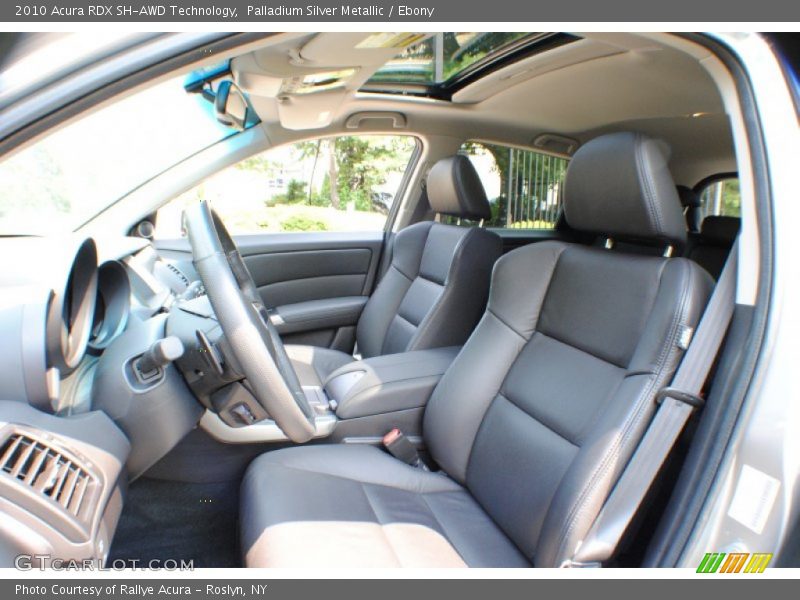 Palladium Silver Metallic / Ebony 2010 Acura RDX SH-AWD Technology