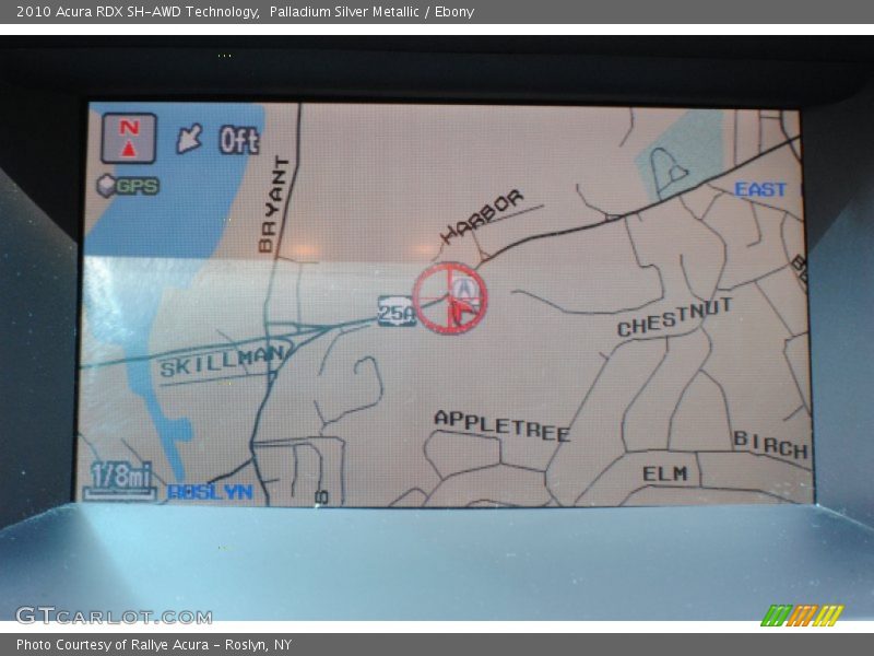 Palladium Silver Metallic / Ebony 2010 Acura RDX SH-AWD Technology