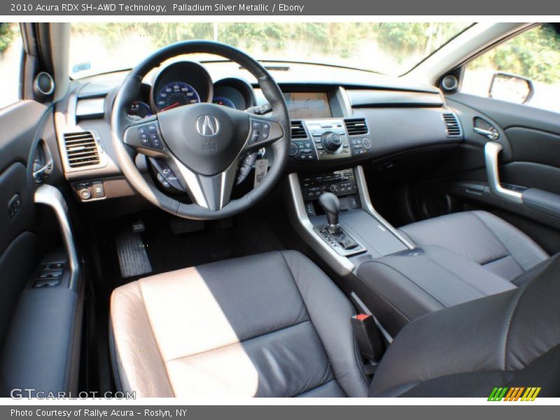 Palladium Silver Metallic / Ebony 2010 Acura RDX SH-AWD Technology