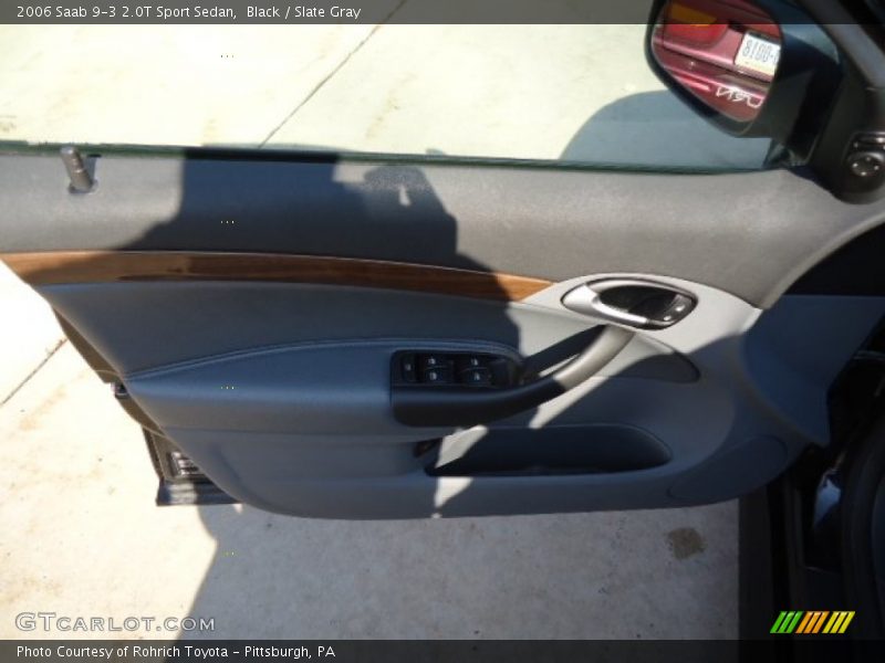 Black / Slate Gray 2006 Saab 9-3 2.0T Sport Sedan