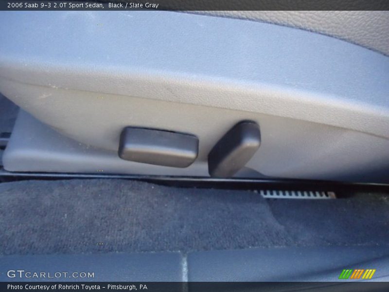 Black / Slate Gray 2006 Saab 9-3 2.0T Sport Sedan