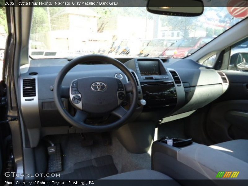 Magnetic Gray Metallic / Dark Gray 2009 Toyota Prius Hybrid