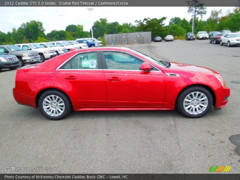  2012 CTS 3.0 Sedan Crystal Red Tintcoat