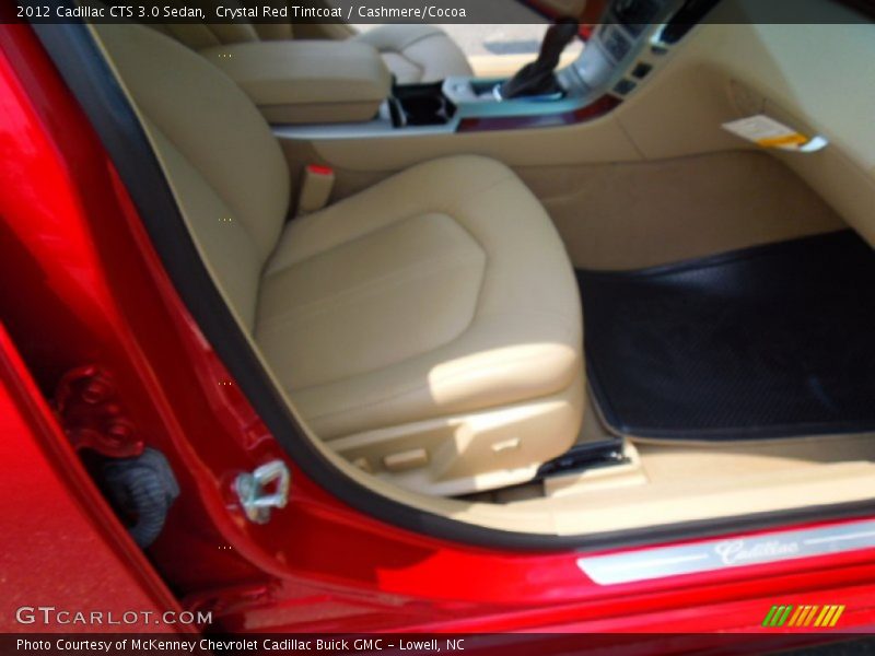 Crystal Red Tintcoat / Cashmere/Cocoa 2012 Cadillac CTS 3.0 Sedan