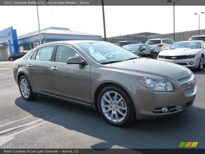 Mocha Steel Metallic / Ebony 2012 Chevrolet Malibu LTZ