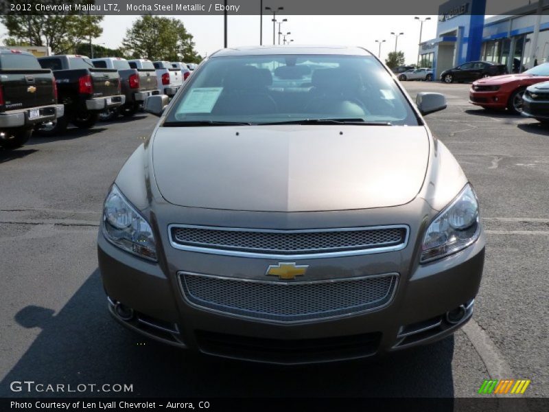 Mocha Steel Metallic / Ebony 2012 Chevrolet Malibu LTZ