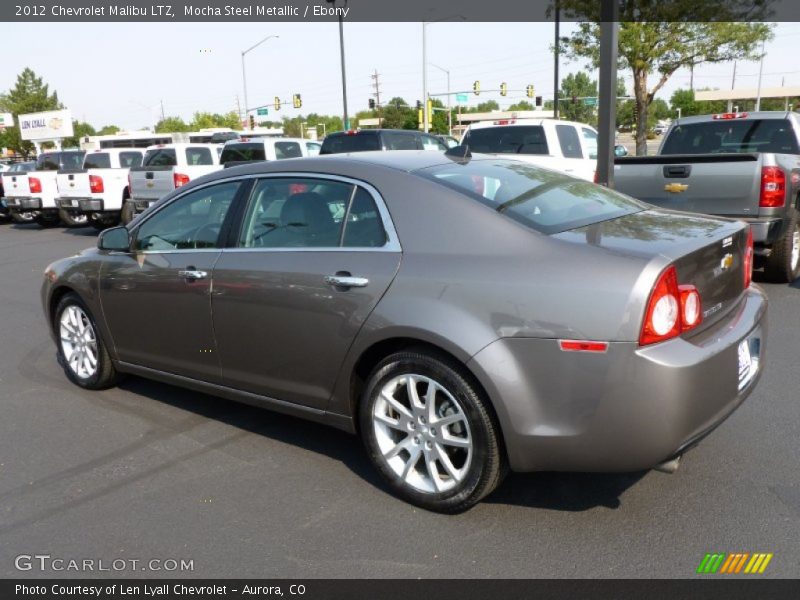 Mocha Steel Metallic / Ebony 2012 Chevrolet Malibu LTZ
