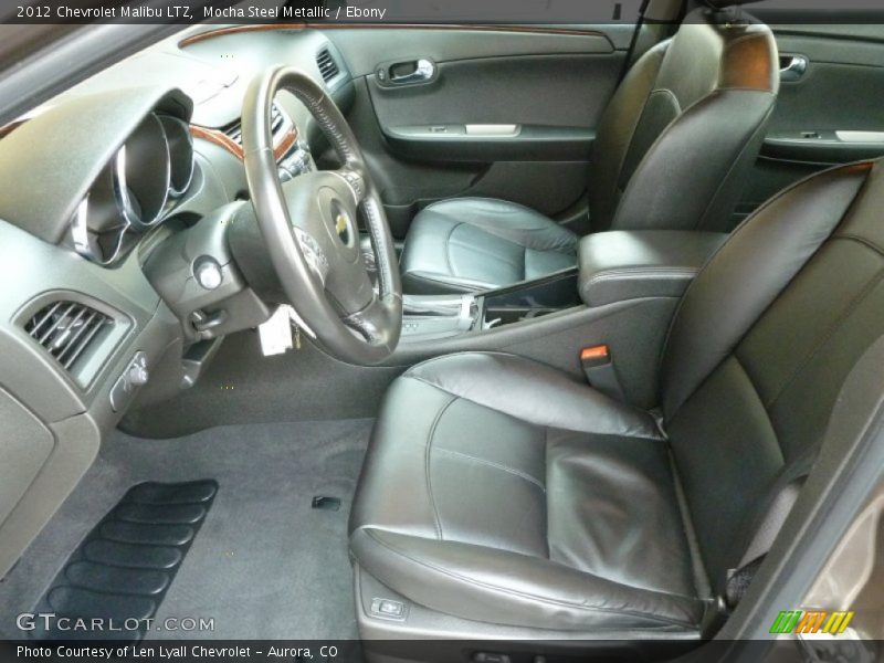 Mocha Steel Metallic / Ebony 2012 Chevrolet Malibu LTZ