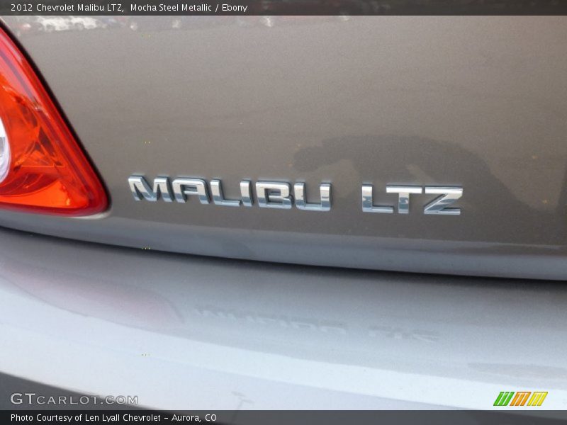 Mocha Steel Metallic / Ebony 2012 Chevrolet Malibu LTZ