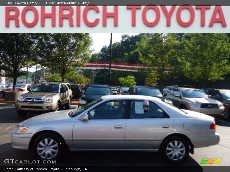 Lunar Mist Metallic / Gray 2000 Toyota Camry LE