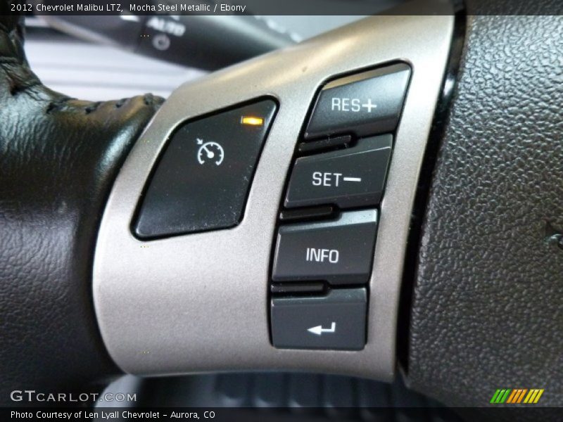 Mocha Steel Metallic / Ebony 2012 Chevrolet Malibu LTZ