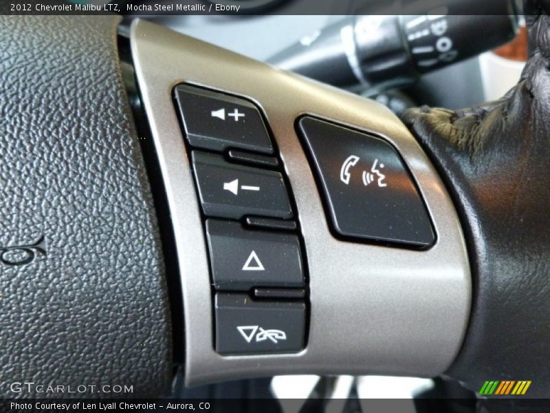 Mocha Steel Metallic / Ebony 2012 Chevrolet Malibu LTZ