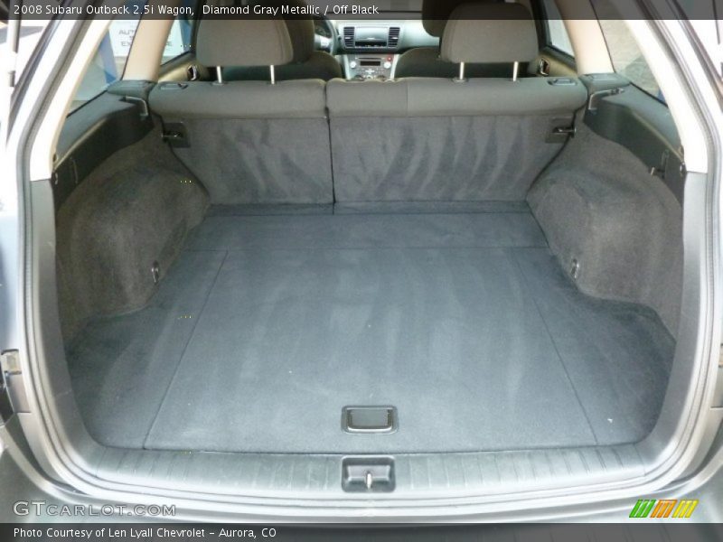 Diamond Gray Metallic / Off Black 2008 Subaru Outback 2.5i Wagon