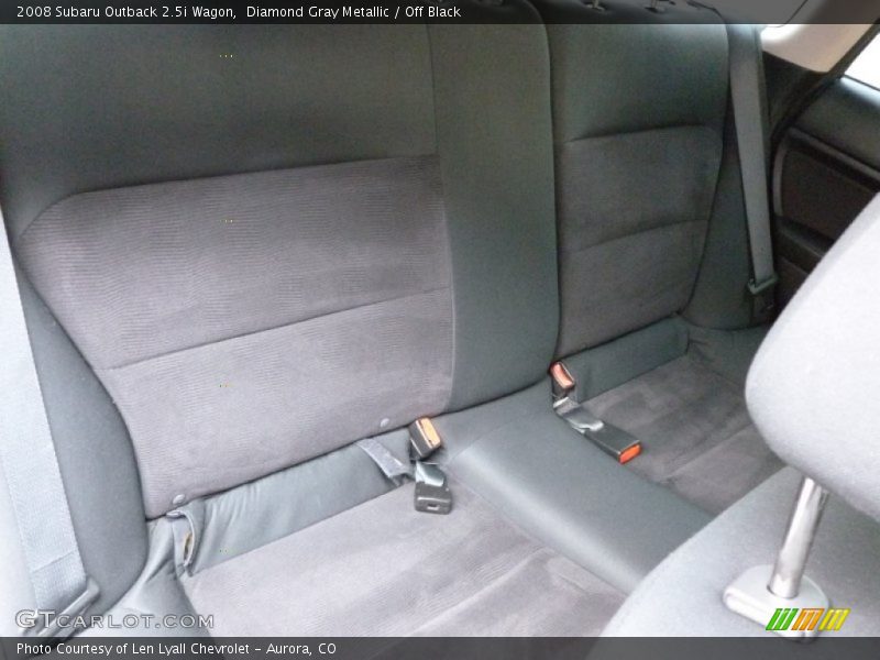 Diamond Gray Metallic / Off Black 2008 Subaru Outback 2.5i Wagon