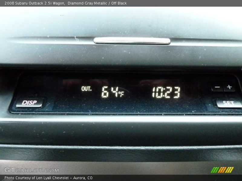 Diamond Gray Metallic / Off Black 2008 Subaru Outback 2.5i Wagon