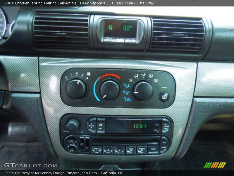Controls of 2004 Sebring Touring Convertible