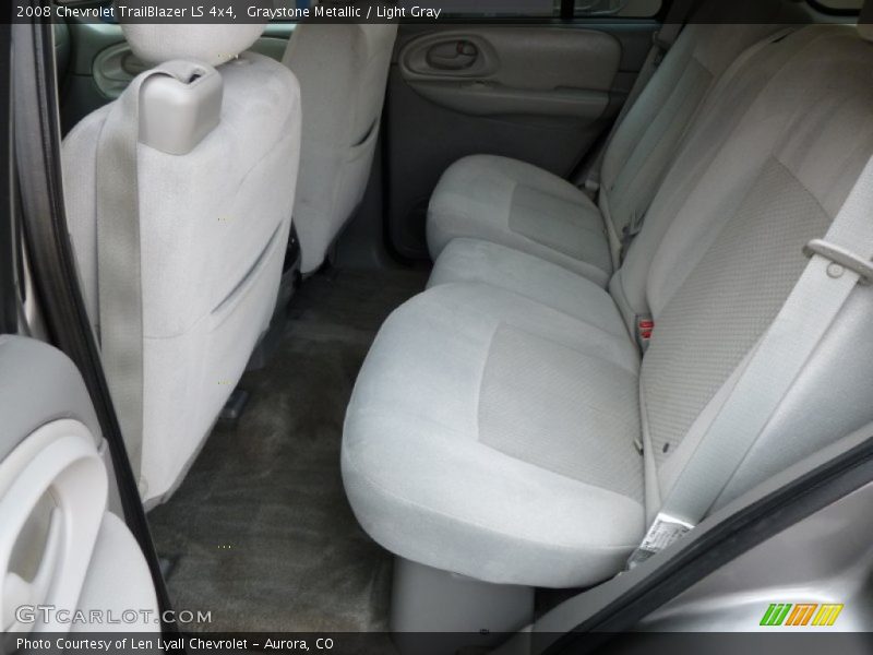 Graystone Metallic / Light Gray 2008 Chevrolet TrailBlazer LS 4x4