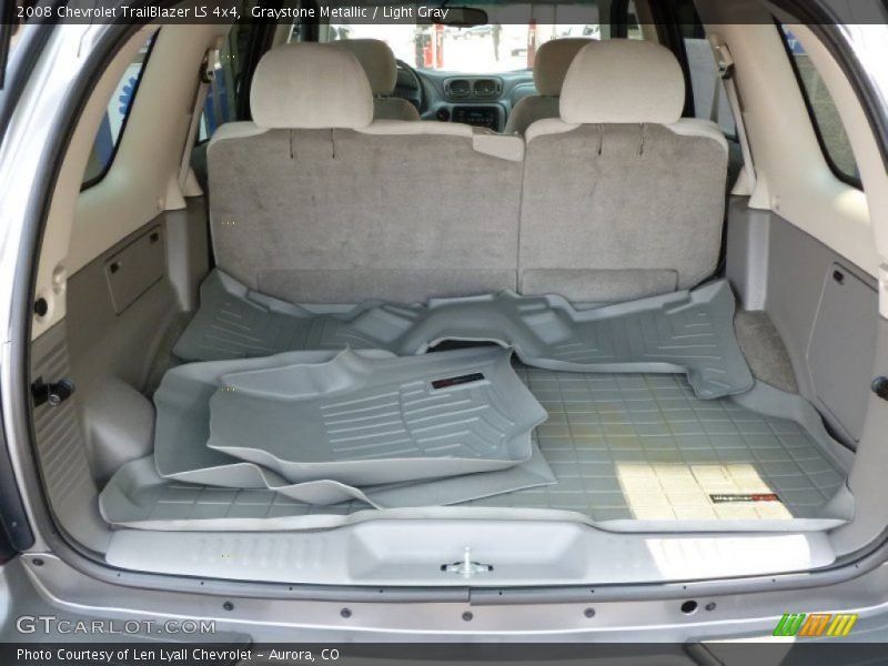 Graystone Metallic / Light Gray 2008 Chevrolet TrailBlazer LS 4x4