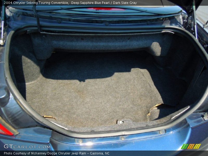  2004 Sebring Touring Convertible Trunk