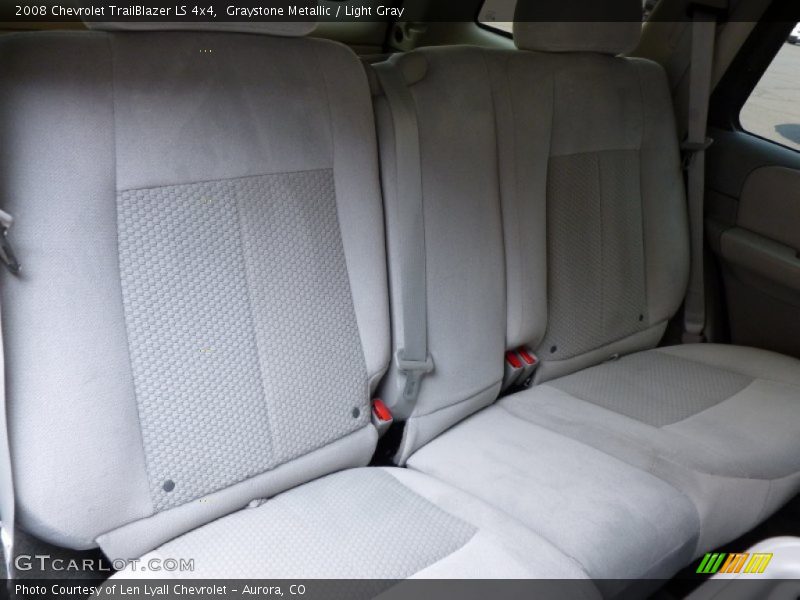 Graystone Metallic / Light Gray 2008 Chevrolet TrailBlazer LS 4x4
